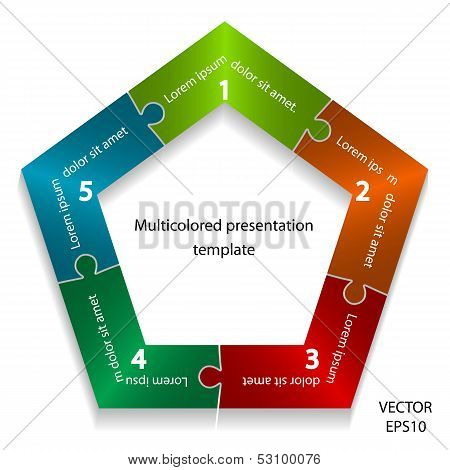 Abstract Colorful Presentation Template.