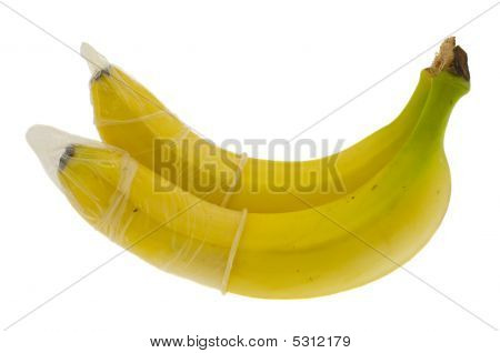 Due banane In preservativi