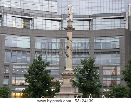 Columbus Circle in New York City