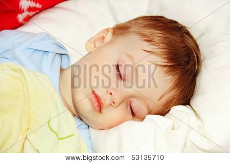 Baby In Bed.