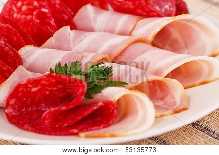 Salami And Bacon