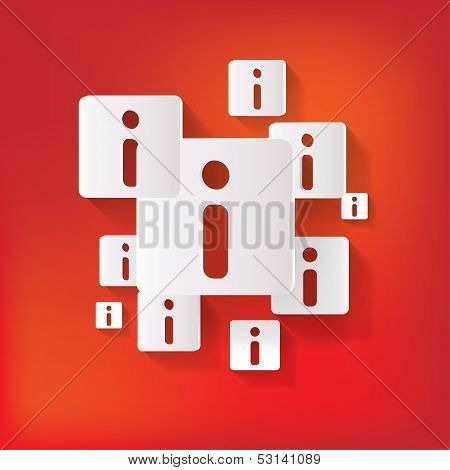 Information web icon