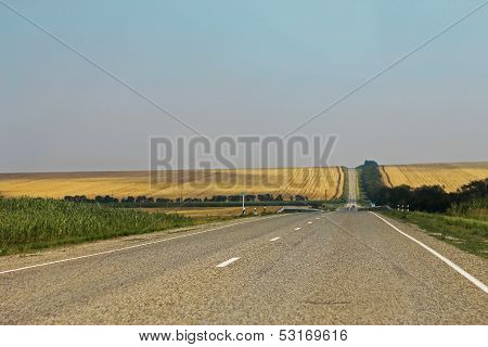 A Wide Long Highway. North Caucasus Travel.