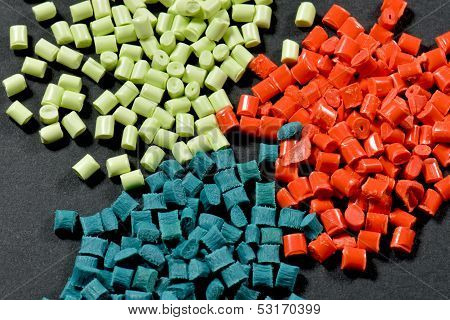 Dyed Polymer Resin