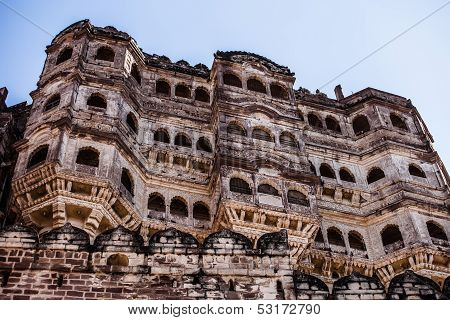 Mehrangarh Fort In Jodhpur, Rjasthan, India