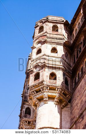Mehrangarh Fort In Jodhpur, Rjasthan, India