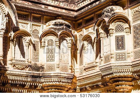 Mehrangarh Fort In Jodhpur, Rjasthan, India