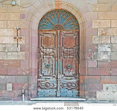 Old Wooden Door