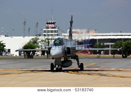 Jas 39 Gripen Takes Off