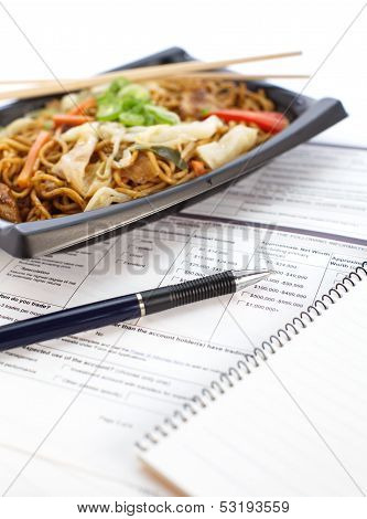 Yakisoba, japanese stir-fried noodles