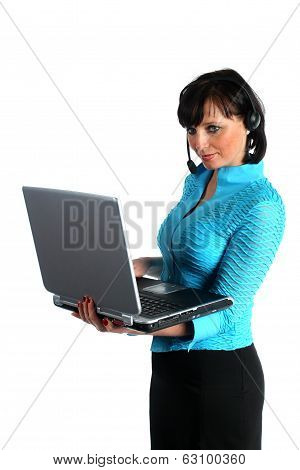 Happy Business Woman