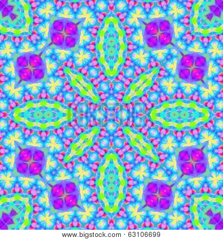 Bright Background With Abstract Pattern