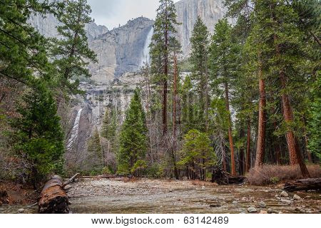 Upper And Lower Yosemite Falls