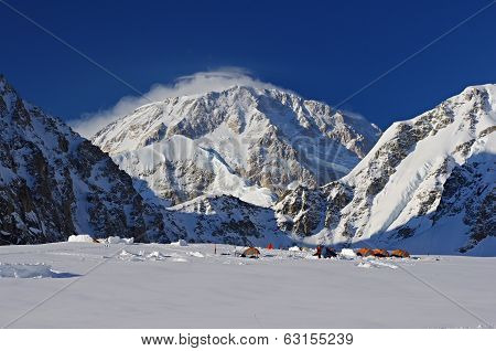 Base camp Mount McKinley