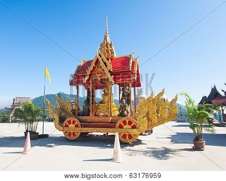 One Of 7 Level In Wat Thaton Temple, Thailand