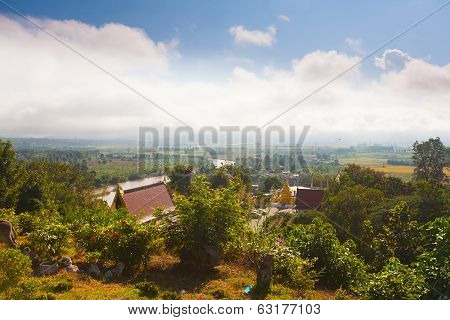 Village Thaton In The Thailand, Airview