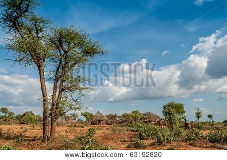 Houses Of Tribe Hamar