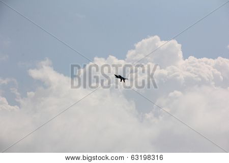 F/a-18F Super Hornet Flying Upside Down