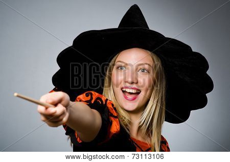 Witch doing her dirty tricks 