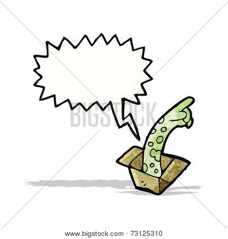 box with monster 