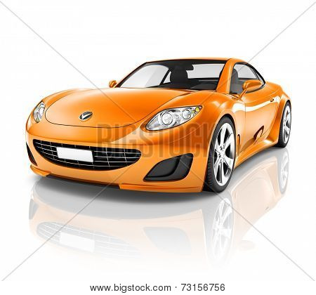 Luxury 3D Sports Car