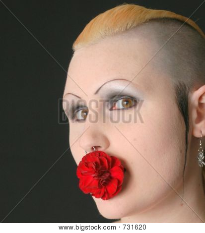 卖花女孩