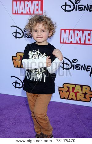 LOS ANGELES - OCT 1:  Ocean Maturo at the VIP Disney Halloween Event at Disney Consumer Product Pop Up Store on October 1, 2014 in Glendale, CA