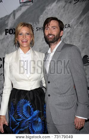 LOS ANGELES - SEP 30:  Anna Gunn, David Tennant at the 