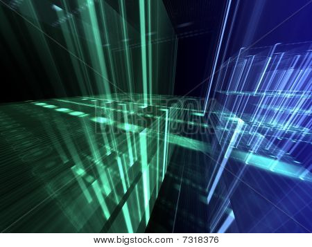 abstrakt digitales hell hintergrund