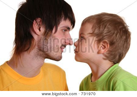 子供と beardman