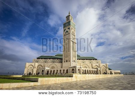 Casablanca, Morroco at Hassan II Mosque.