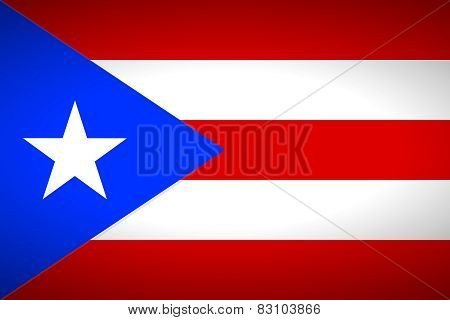 Flag Of Puerto Rico
