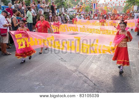 Chinese New Year celebration in Thailand