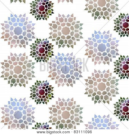 Abstract Illustration Of Flower Crystal