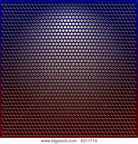 ตะแกรงโลหะสี