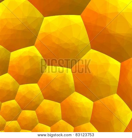 Abstract fractal background. Computer generated graphics. Abstract honey bee hive.