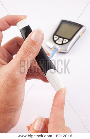 Diabetic Woman