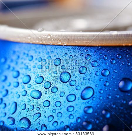 Wet Aluminium Can
