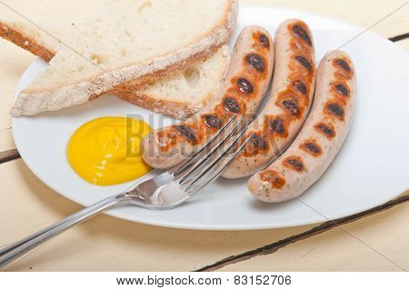 Traditional German Wurstel Sausages