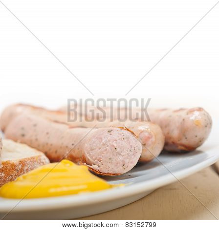 Traditional German Wurstel Sausages