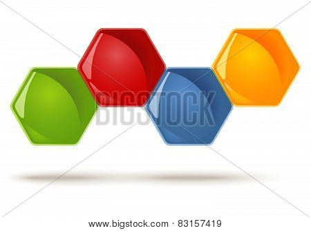 Honeycombs Symbols - 4 Options