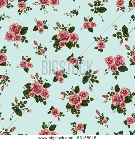 Vector Seamless Floral Pattern