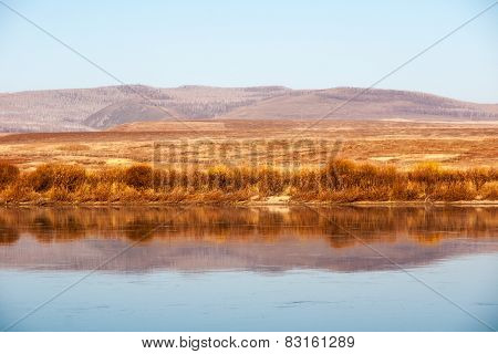 Sino-Russian border river