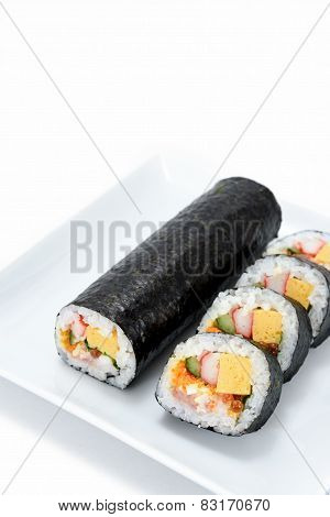Seafood Rolled Sushi