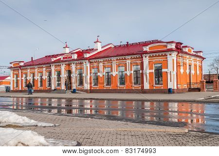 Yalutorovsk railway station, Russia
