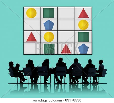 Sudoku Puzzle Problem Solving Leisure Games Concept