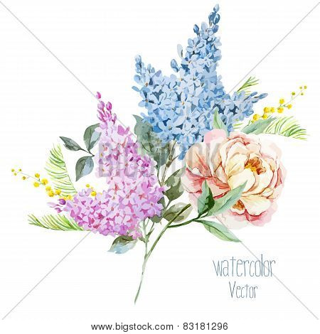 Lilac bouquet