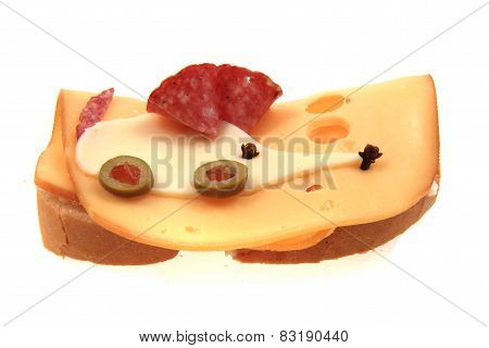 Funny Sandwich For Chilren (mouse)