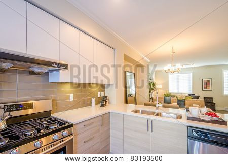 Modern kitchen interior design