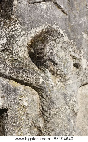 Old Crucifix Gravestone